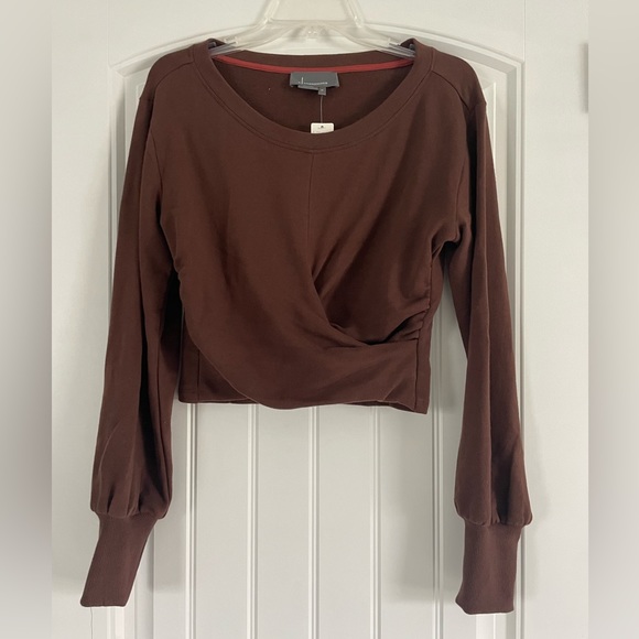 Anthropologie cropped sweatshirt size XS - Picture 3 of 6